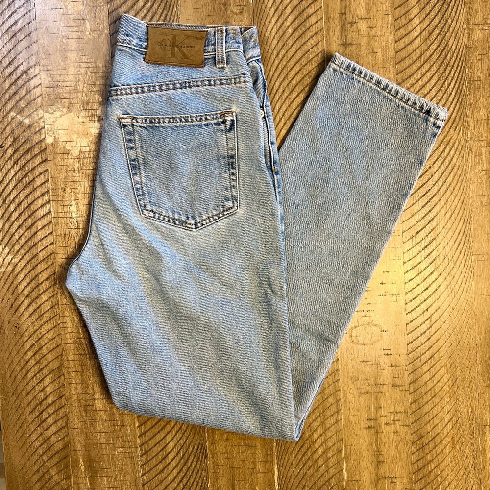 Classic Calvin Klein Light Blue Jeans